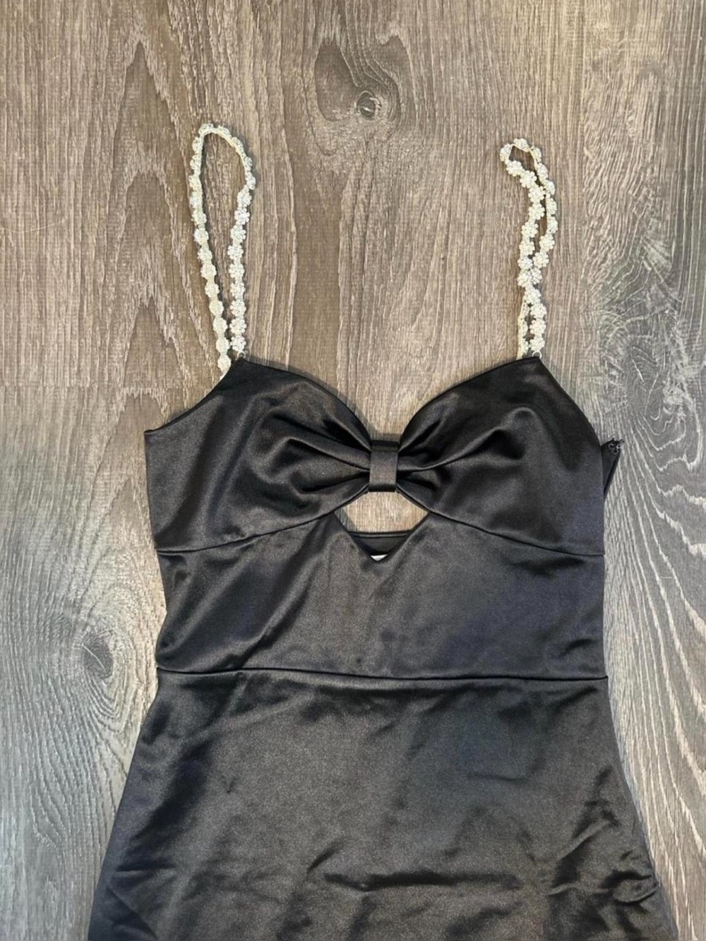 BLACK MINI DRESS - Picture 3 of 6
